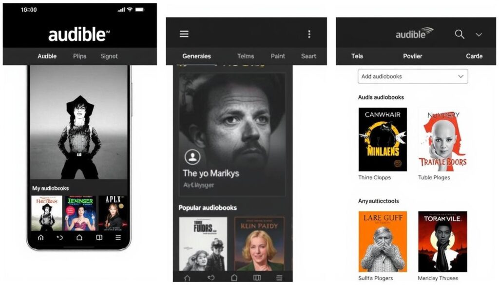 Audible aplicativo audiolivros
