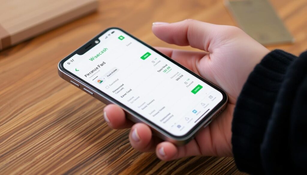 aplicativo wisecash controle financeiro