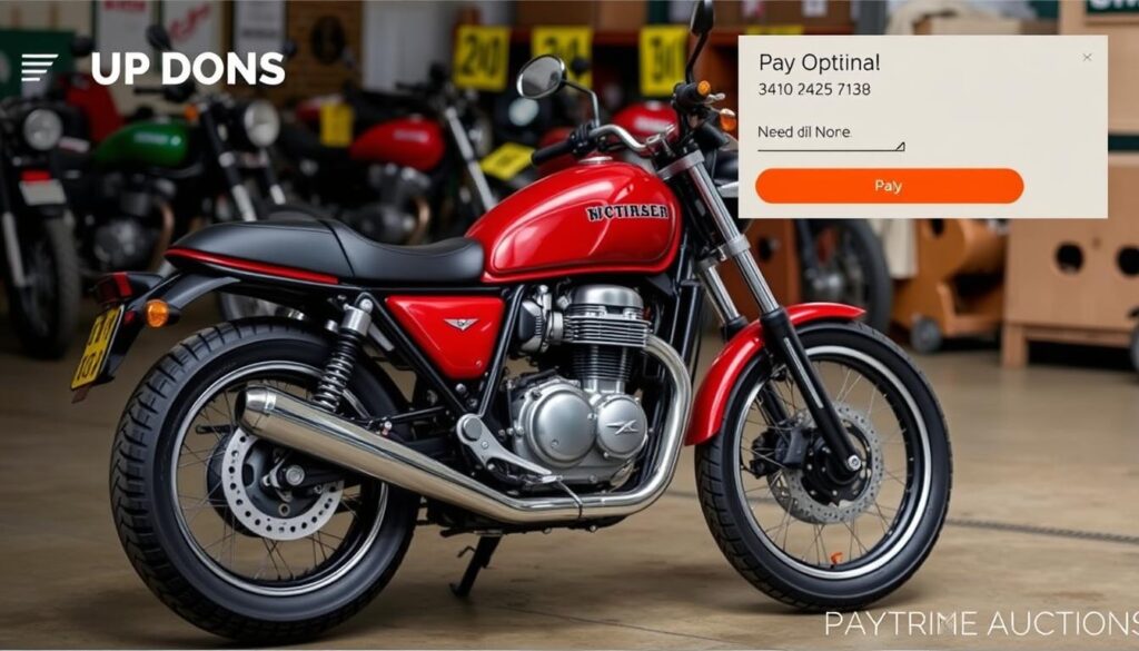 financiamento para motos de leilão