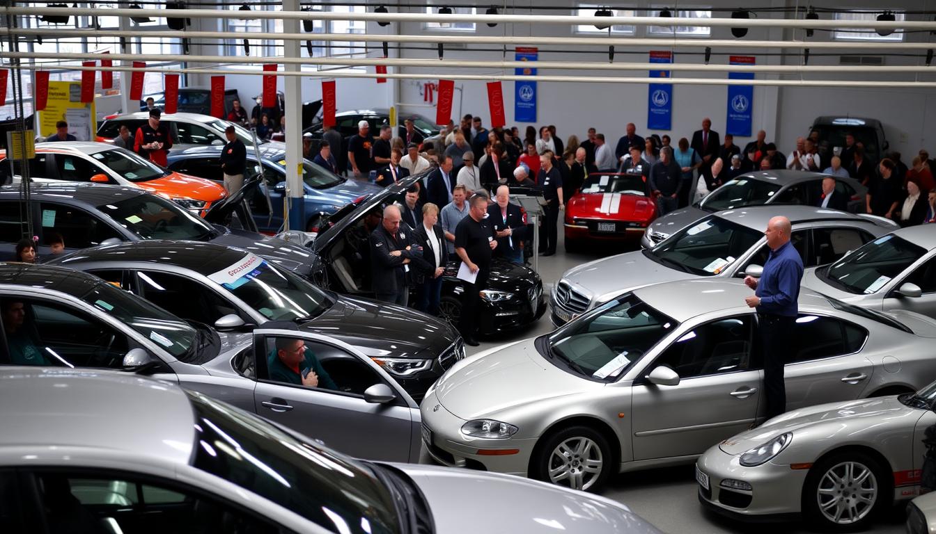 tipos de leilão de carros Brasil