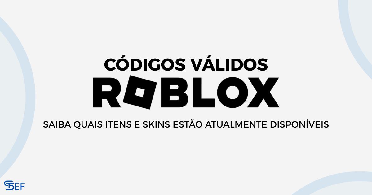 CÓDIGOS VÁLIDOS roblox