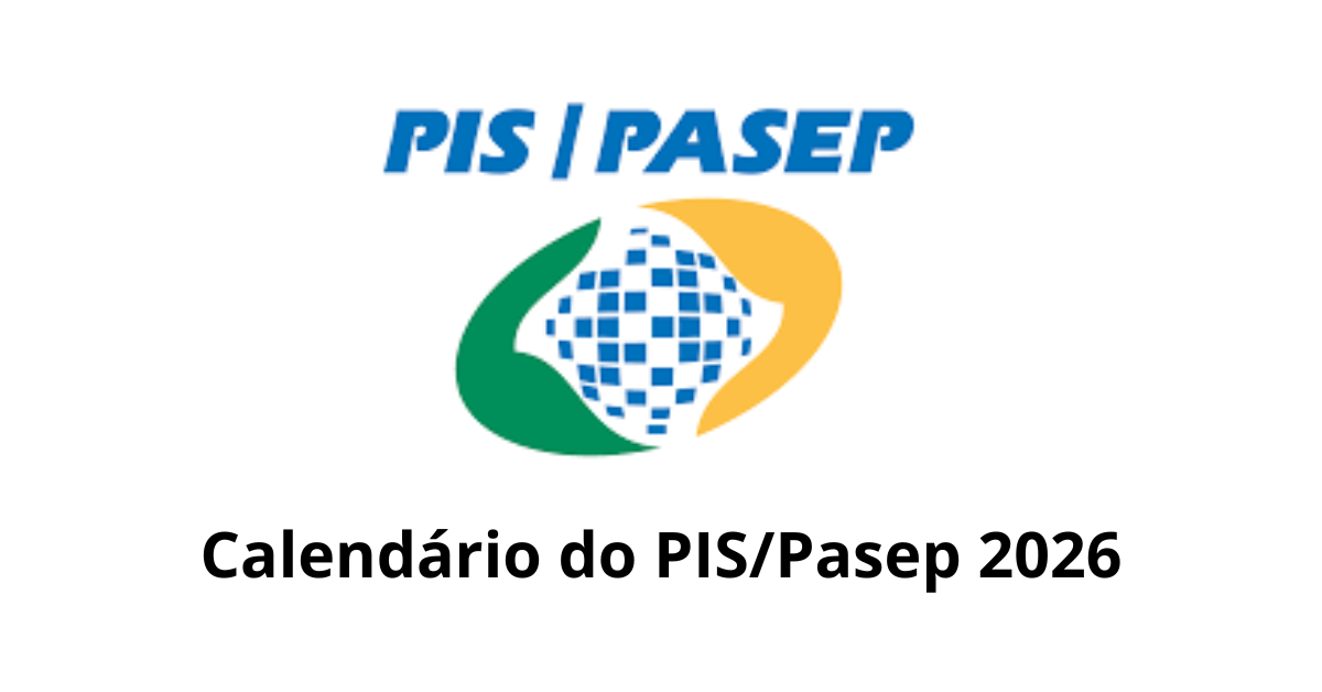 Tabela do calendário do PIS/Pasep 2026 mostrando datas de pagamento e regras atualizadas para trabalhadores.